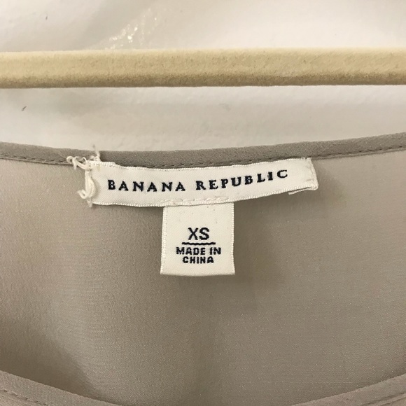 Banana Republic Silk Blouse, Sz XS - Picture 4 of 5